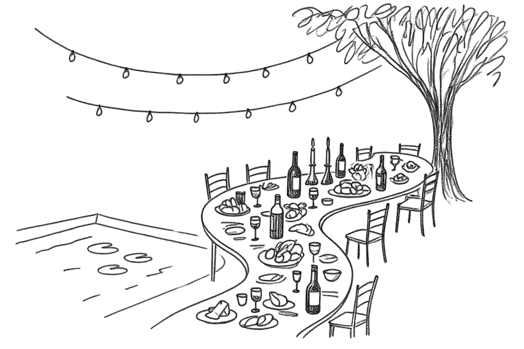 Hand drawn illustration